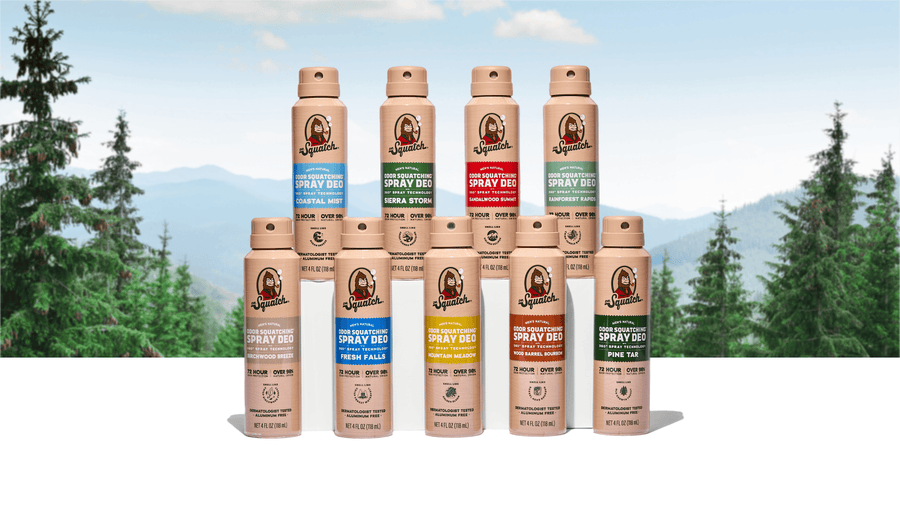 Spray Deodorant 4-Pack X1
