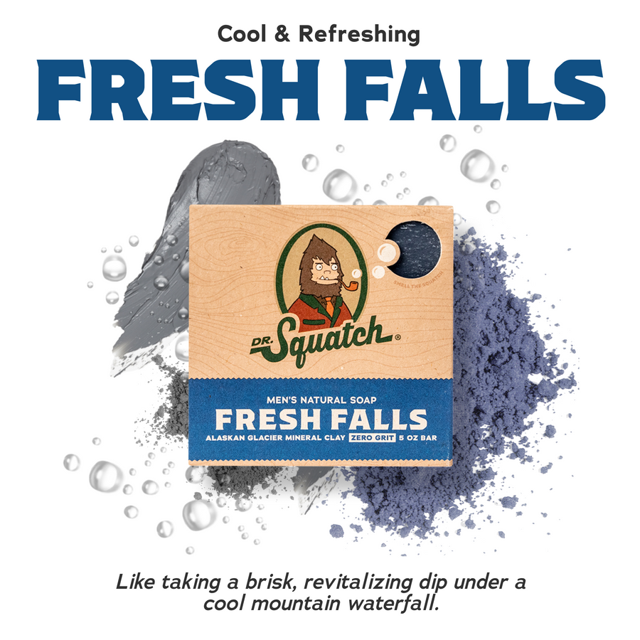 4-Pack Fresh Falls Natural Bar Soap R8
