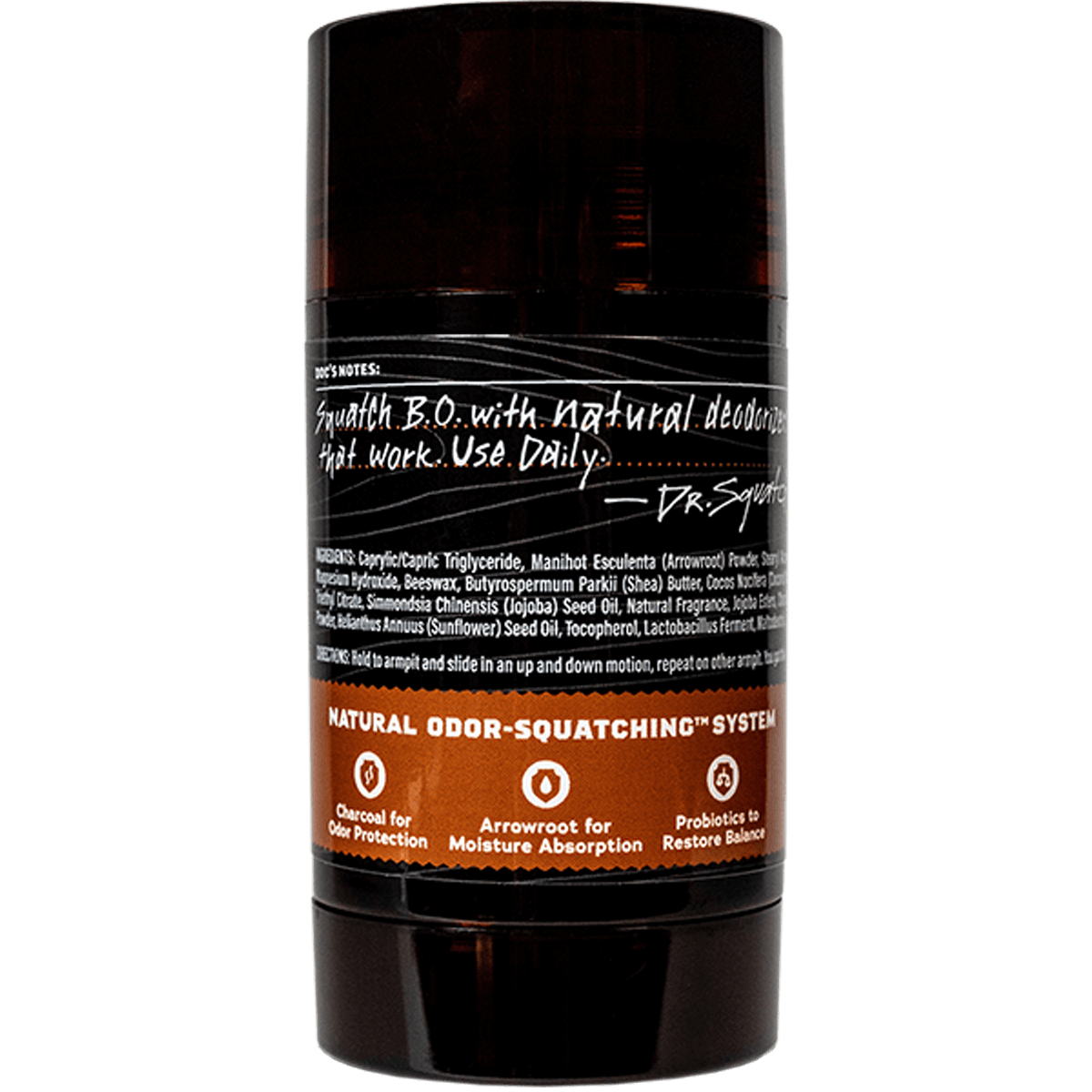 Essentials: Wood Barrel Bourbon Deodorant Y3