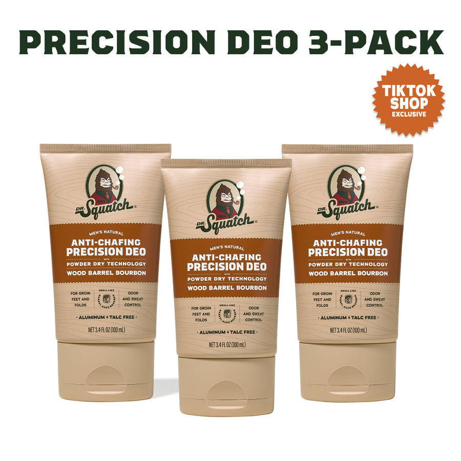 Precision Deo Wood Barrel Bourbon - 3-Pack C1