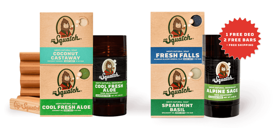 Deodorant & Soap Starter Set X9