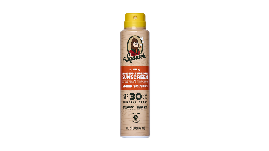 Spray Sunscreen | SPF 30 UVA/UVB Protection | Non-Greasy Mineral Sunscreen for Men B8