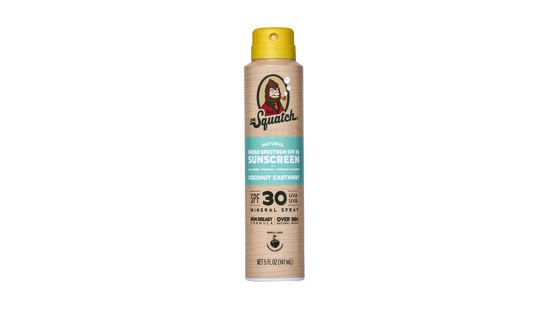 Spray Sunscreen | SPF 30 UVA/UVB Protection | Non-Greasy Mineral Sunscreen for Men B8