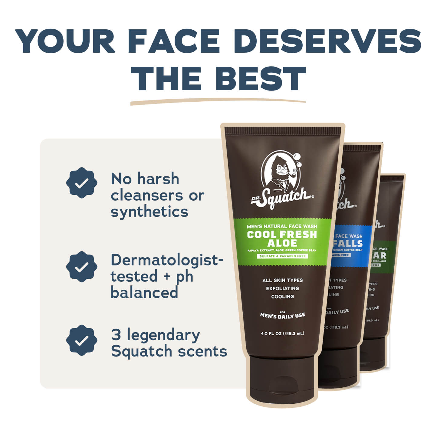 Face Wash 3-Pack J4
