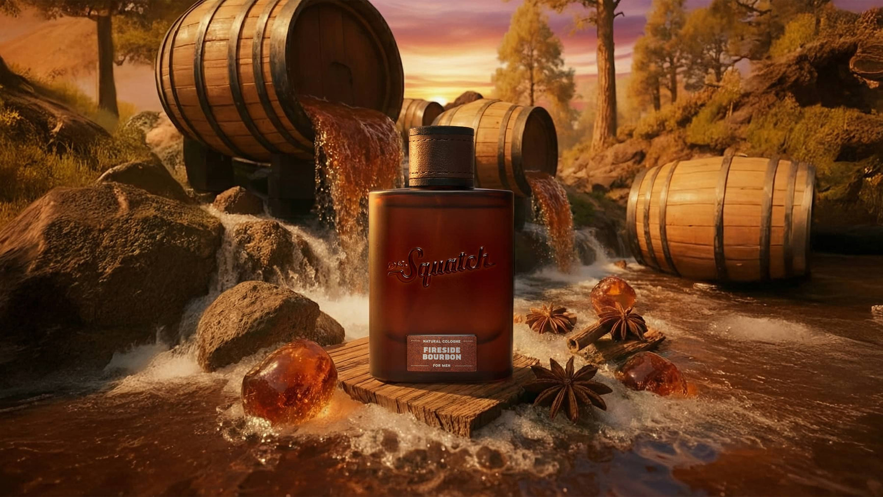 Fireside Bourbon Cologne F7