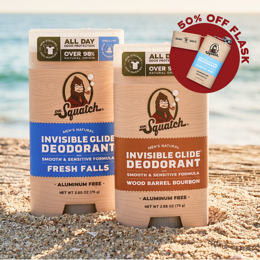 2-Pack Glide + Deo Flask C2