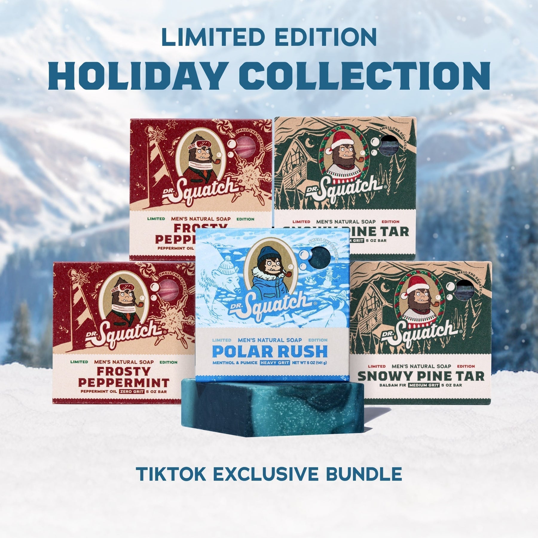 5-Pack Holiday Soap W5