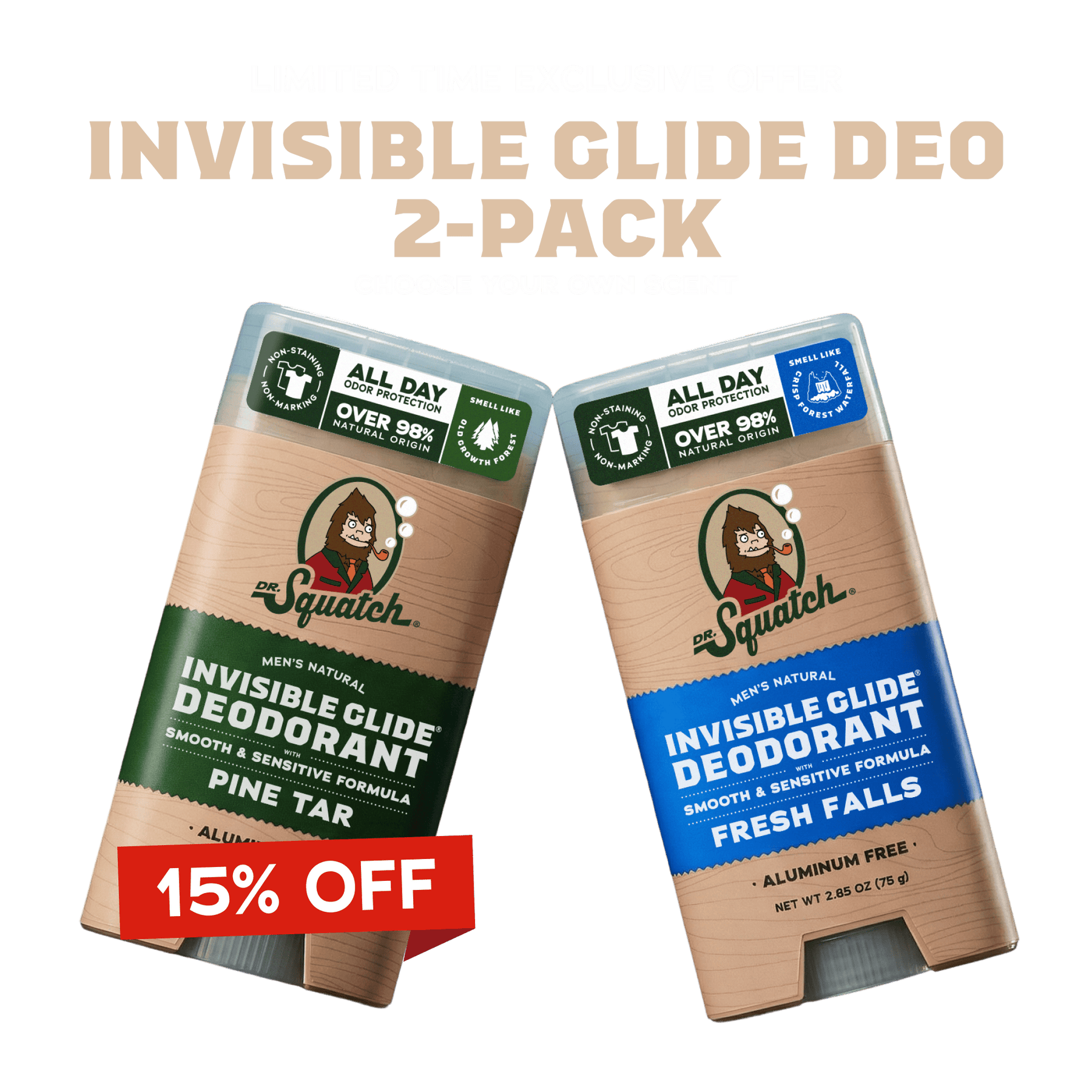 Exclusive: Invisible Glide Deodorant 2-Pack Offer U4
