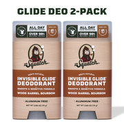 Wood Barrel Bourbon 2-Pack Invisible Glide Deo S8