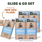 Coastal Mist IG Glide 4-Pack + Deo Flask Z8