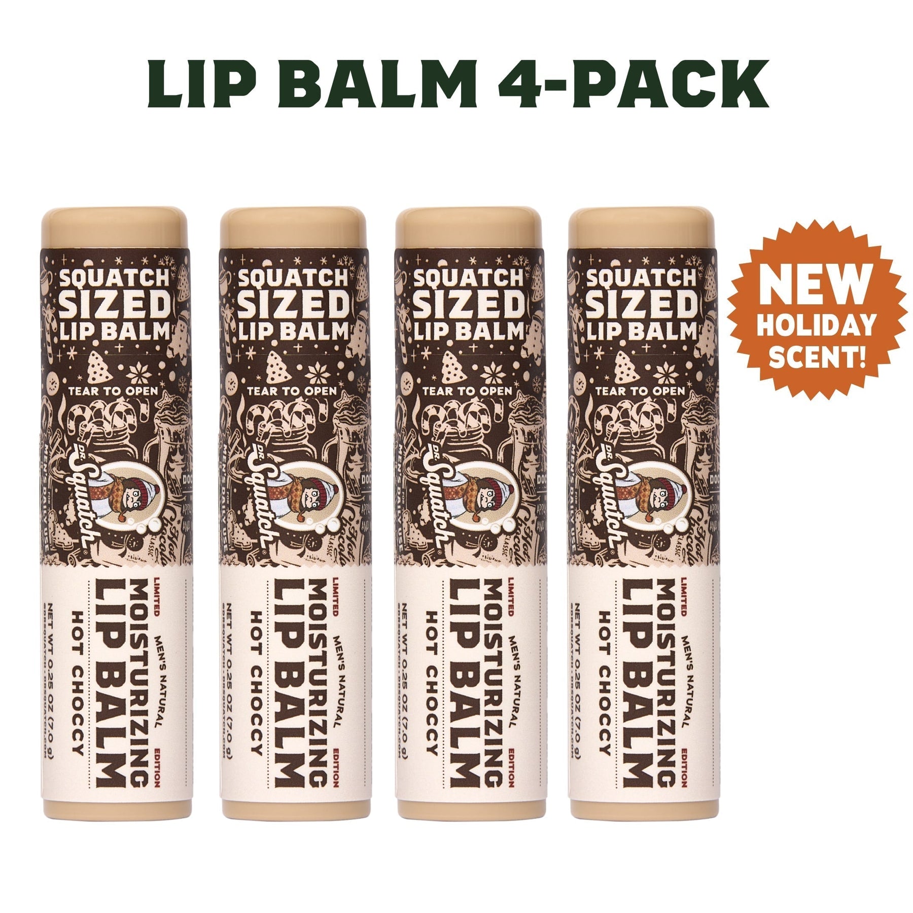 Lip Balm 4-Pack Hot Choccy M2