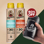 2-Pack Sunscreen + Manteen Canteen W9