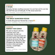 2-Pack Sunscreen + Manteen Canteen W9