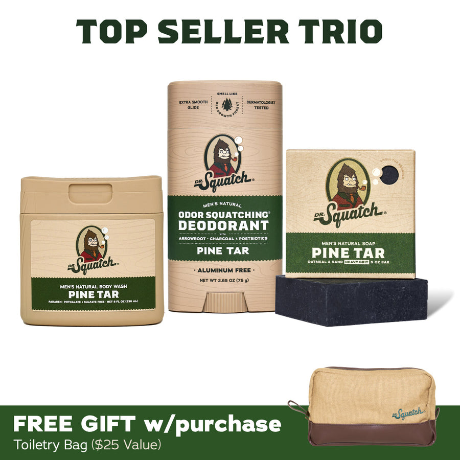 Soap, Deo, Body Wash + GWP Bag - Pine Tar V3
