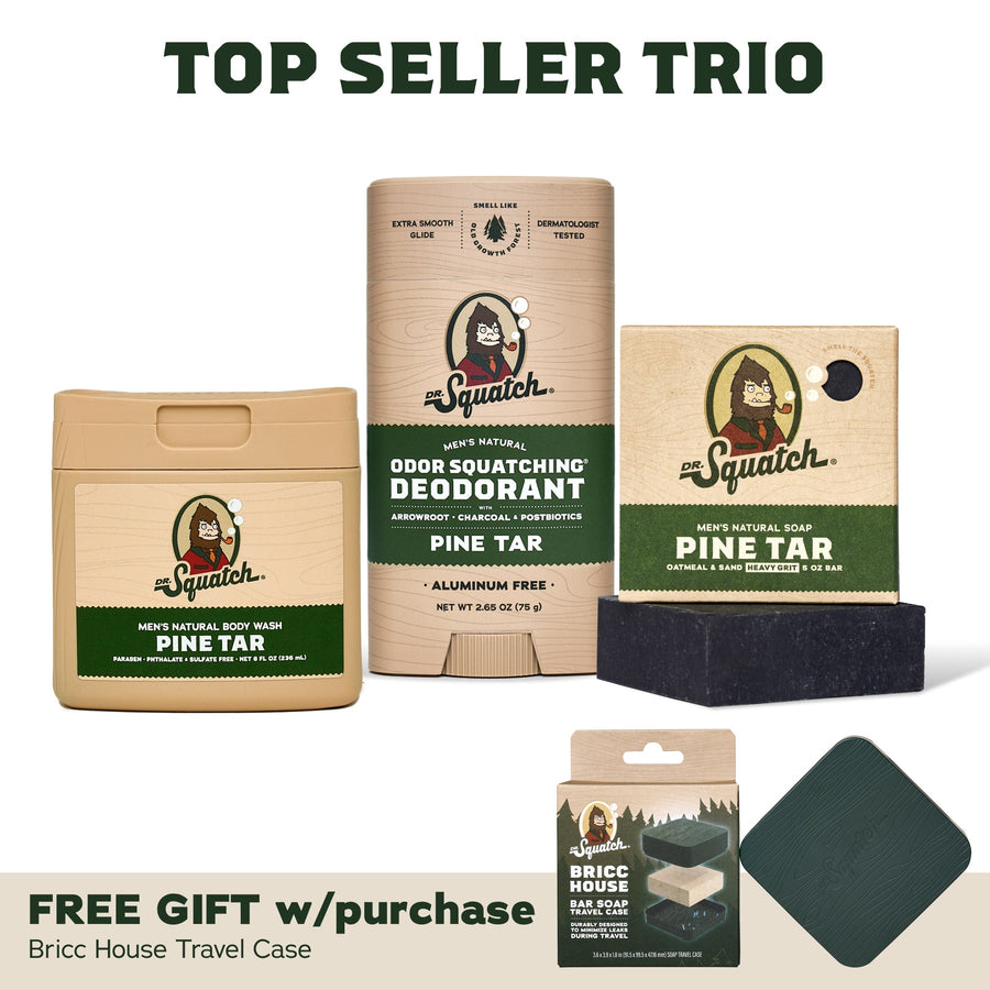 Soap, Deo, Body Wash + Travel Case A4