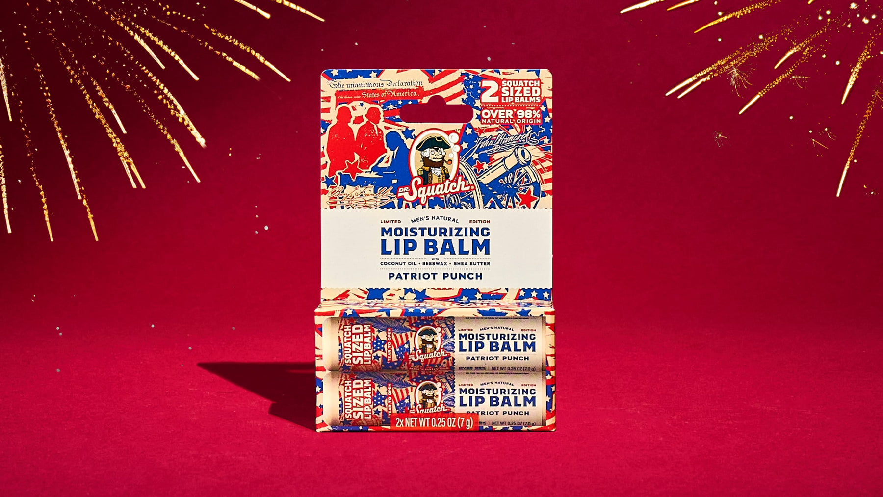 Patriot Punch Lip Balm 2-Pack S6