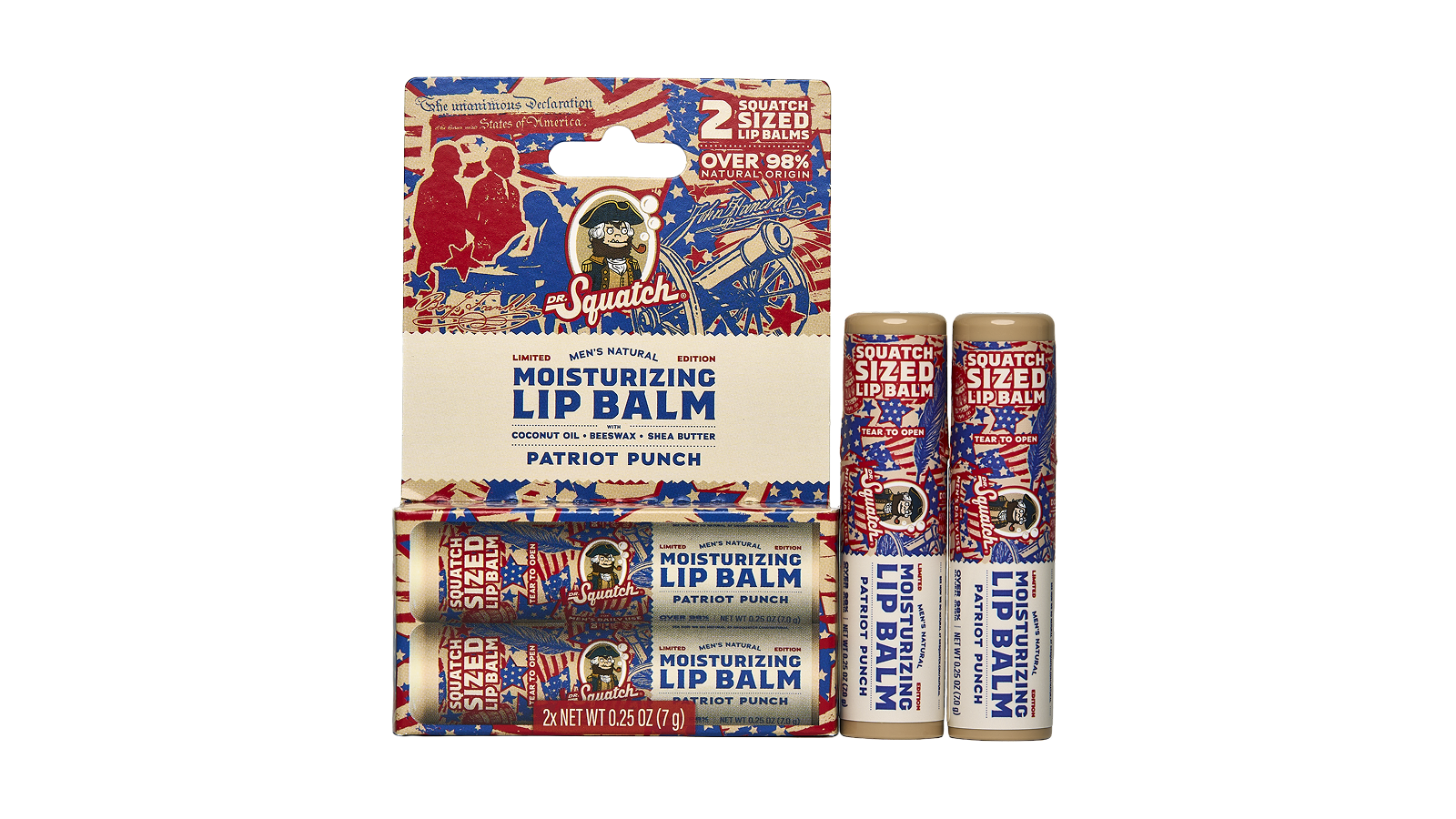 Patriot Punch Lip Balm 2-Pack S6