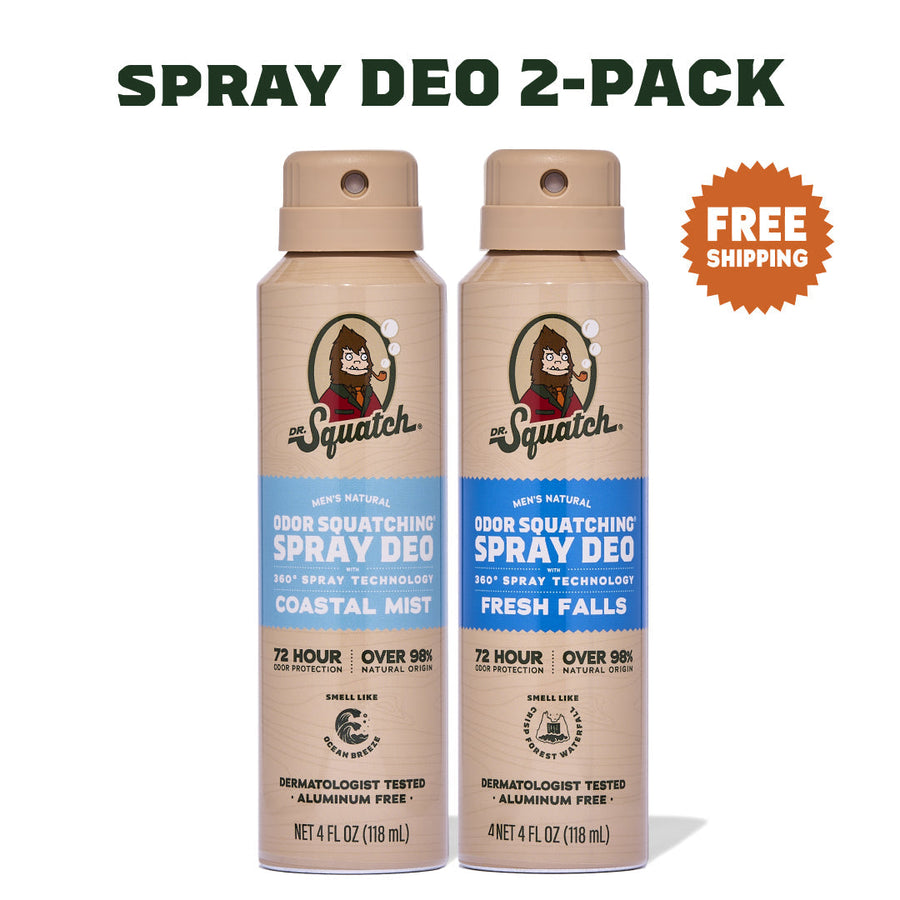 Coastal Mist & Fresh Falls 2-Pack Spray Deo M8