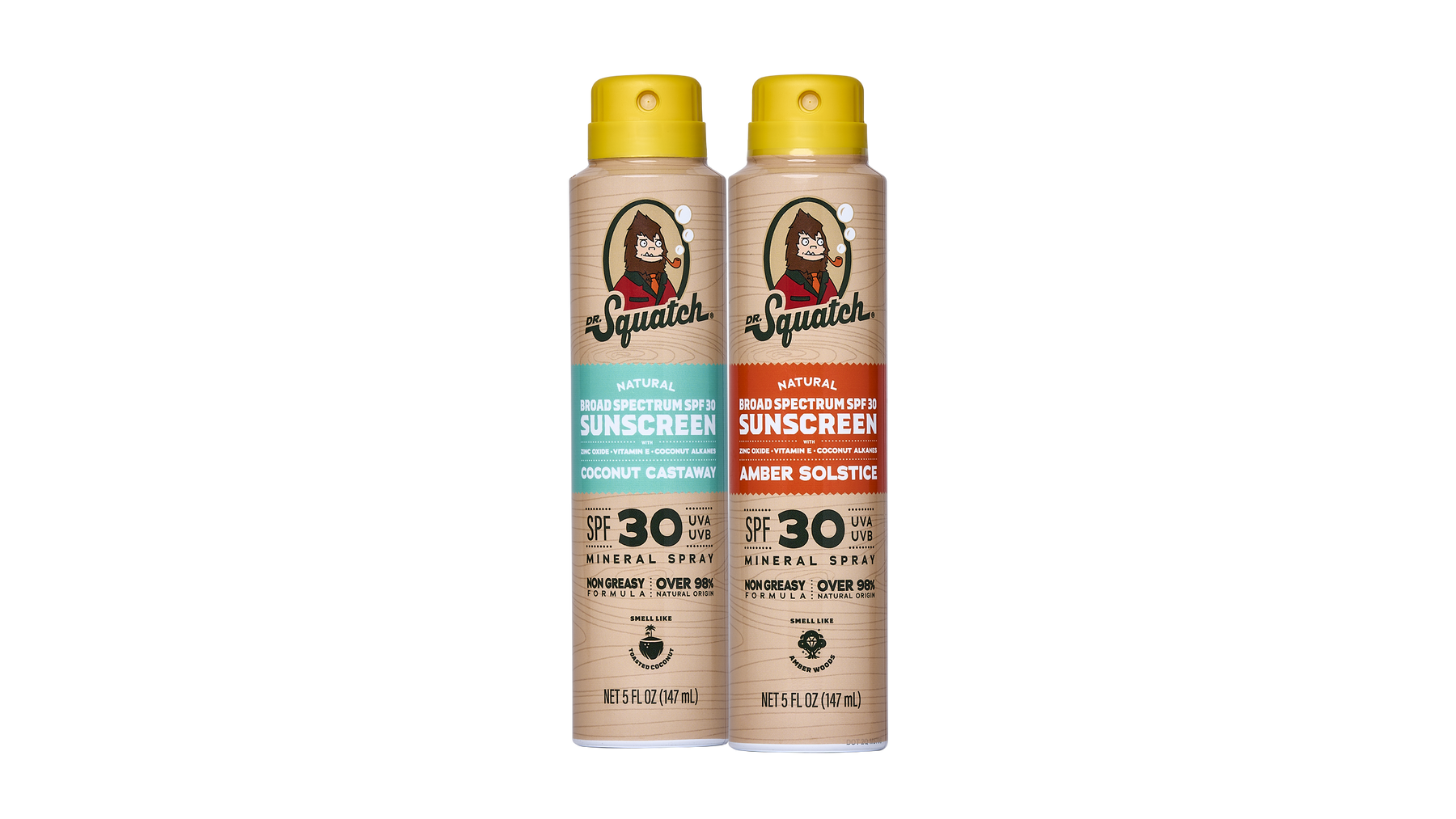 Spray Sunscreen | SPF 30 UVA/UVB Protection | Non-Greasy Mineral Sunscreen for Men B8