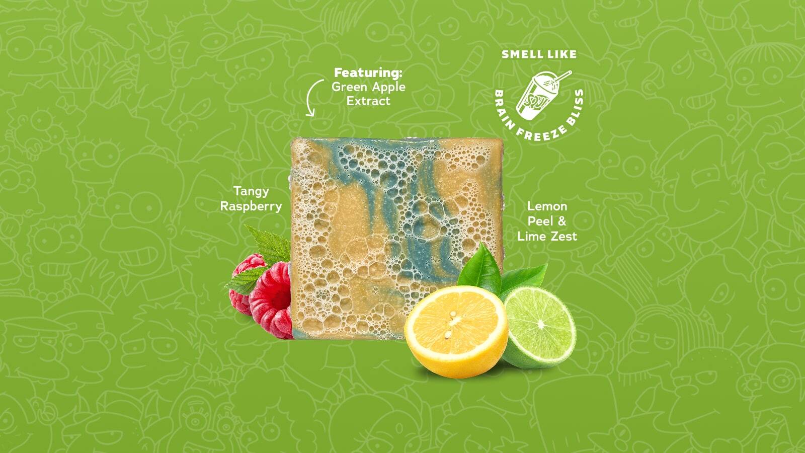 Simpsons Suds 4-Pack A4