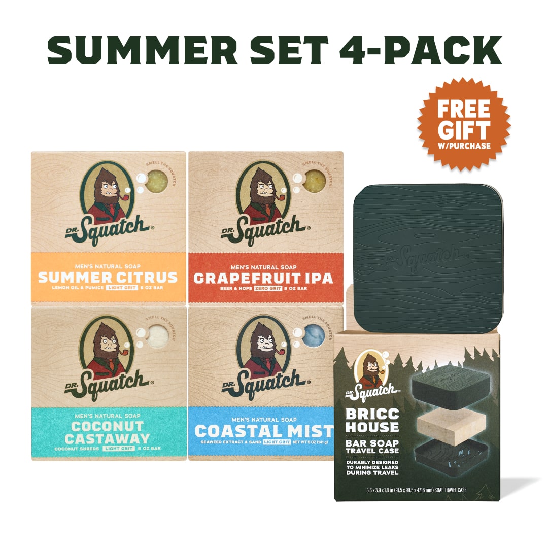 Summer Set 4-Pack + GWP Travel Case K0