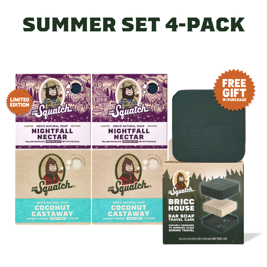Summer Set 4-Pack + GWP Travel Case D3