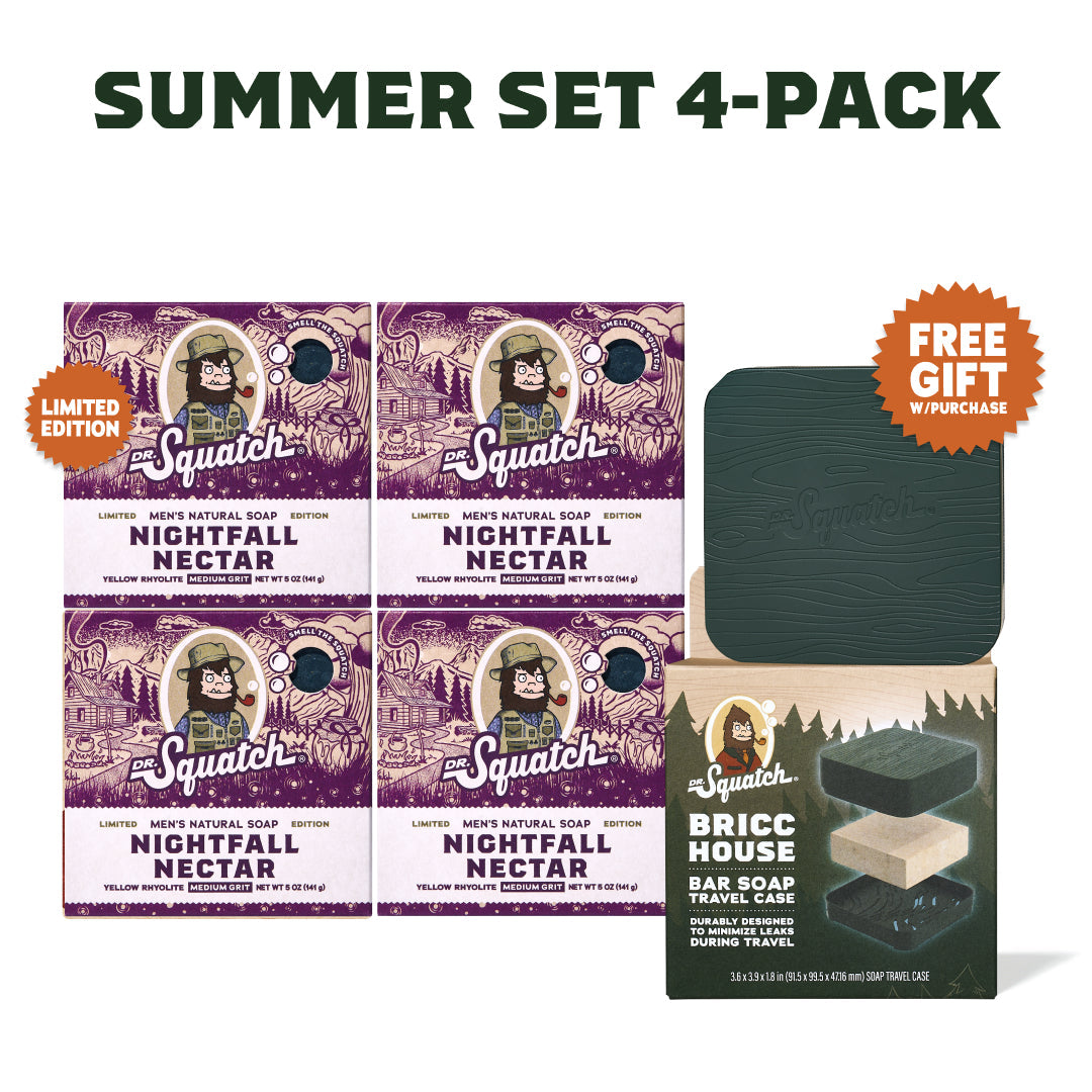 Summer Set 4-Pack + GWP Travel Case A0