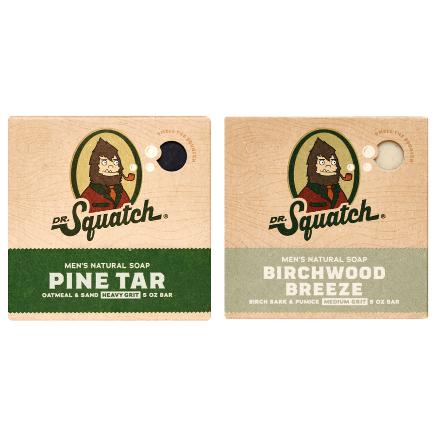 Woodsy 2-Pack Natural Bar Soap B8