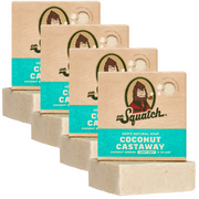 4-Pack Coconut Castaway Natural Bar Soap J4