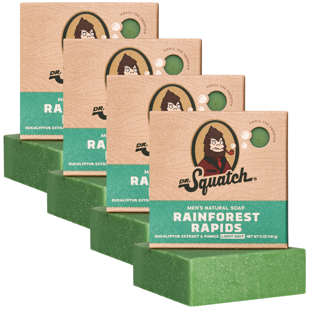4-Pack Rainforest Rapids Natural Bar Soap W9