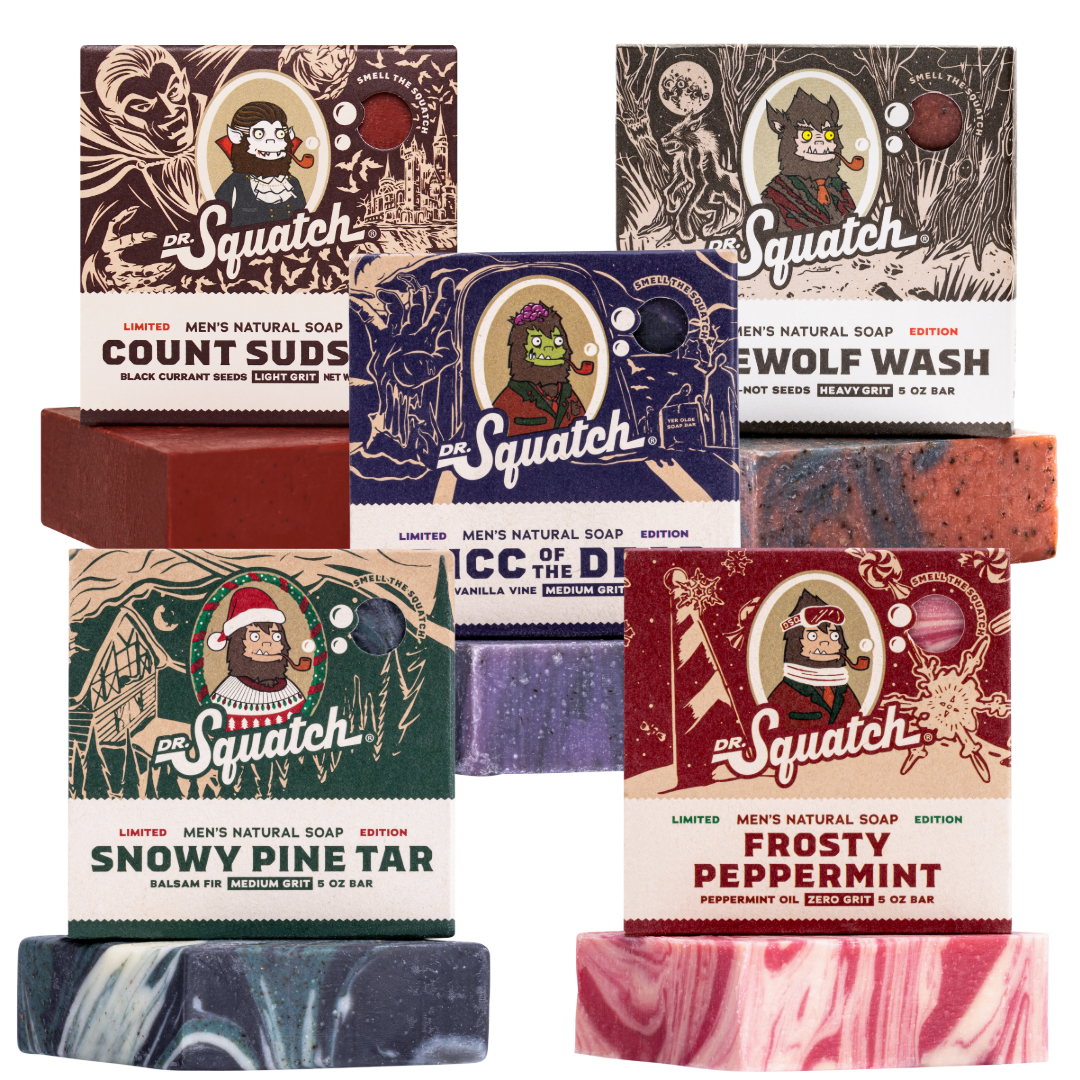 Holiday Hangover 5-Pack Natural Bar Soap N8