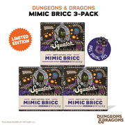 Dungeons & Dragons Mimic Bricc 3-Pack - Exclusive Limited Edition Bar Soap X2