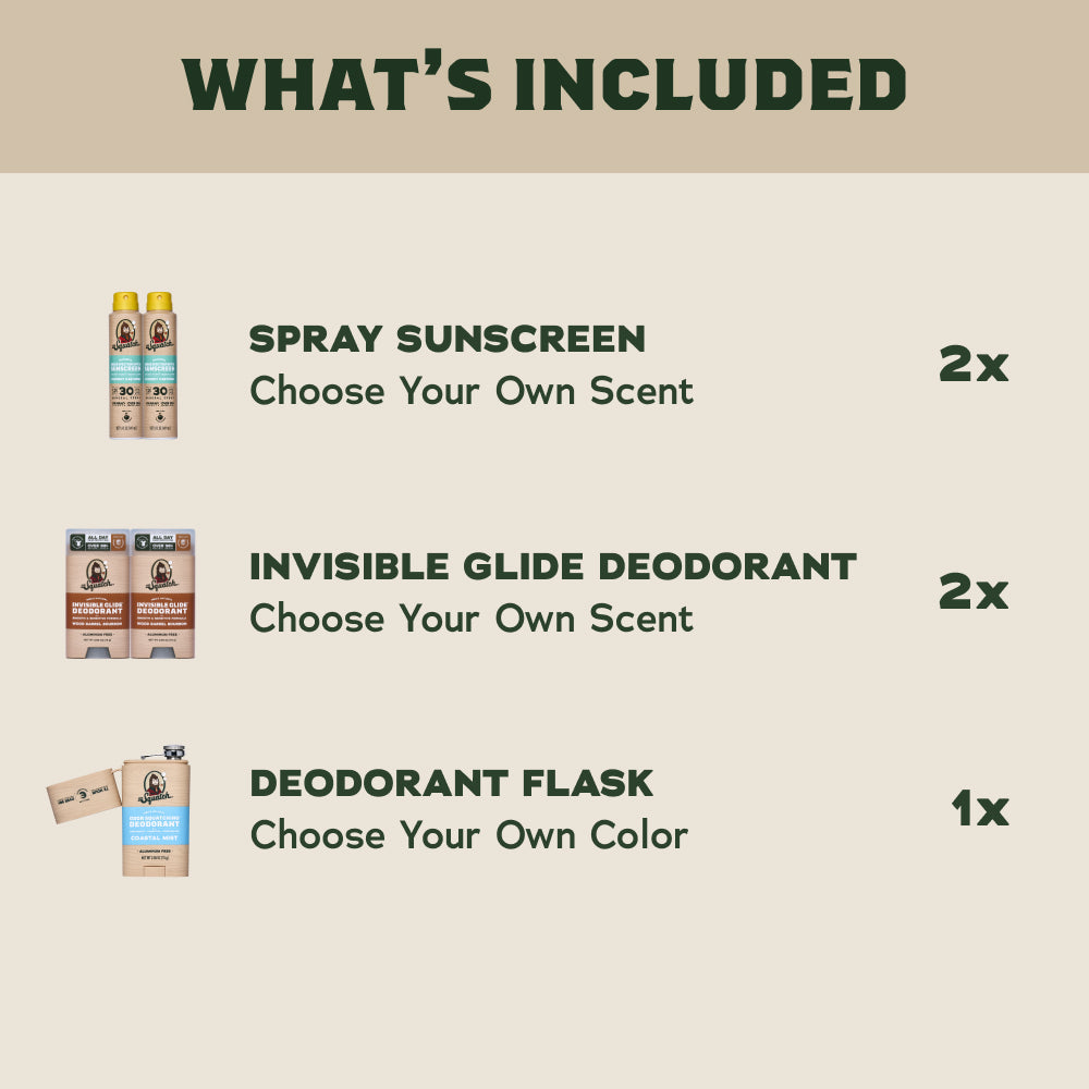 Festival Set + FREE Deo Flask T1