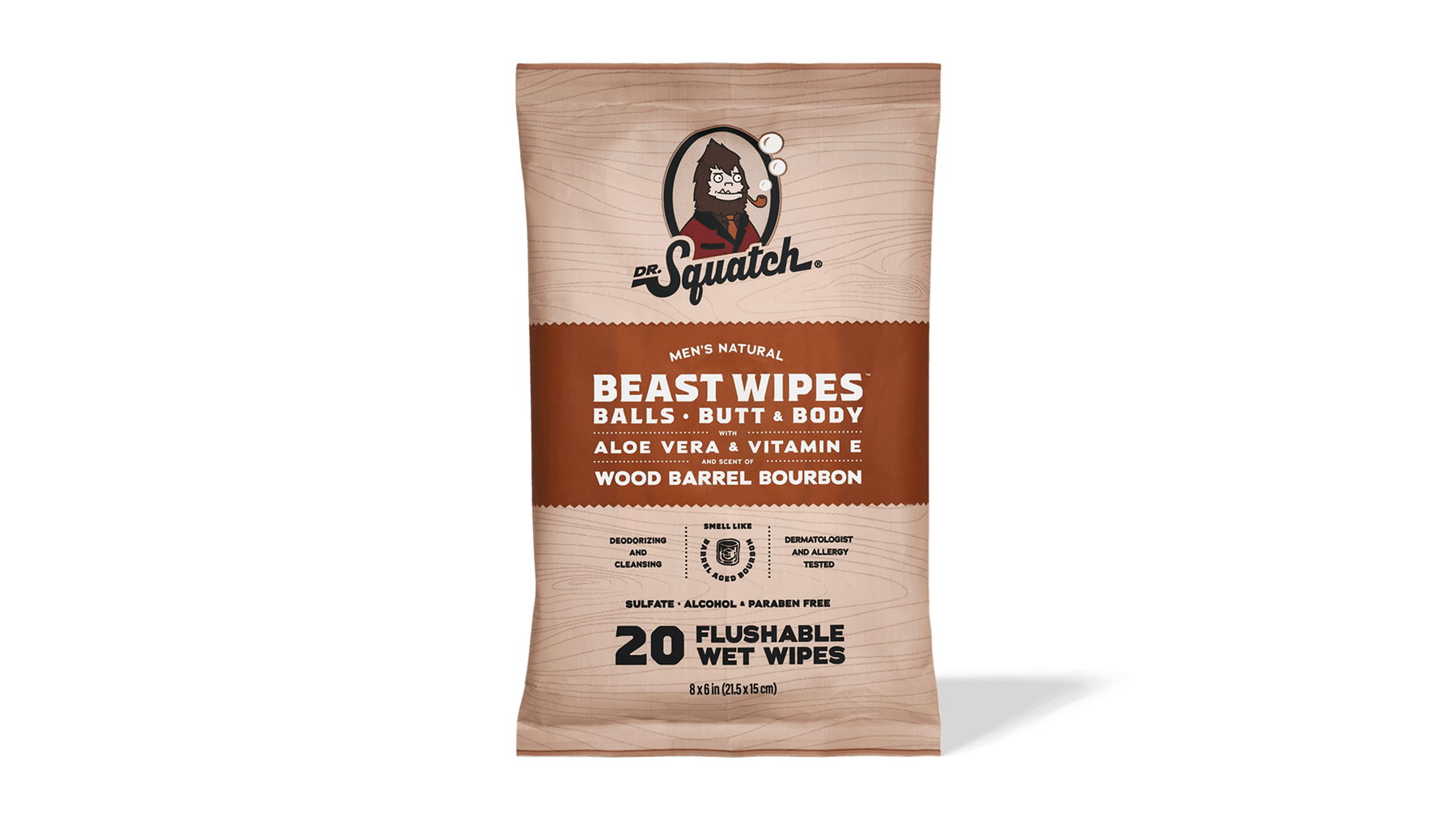FREE Wood Barrel Bourbon Wipes F2