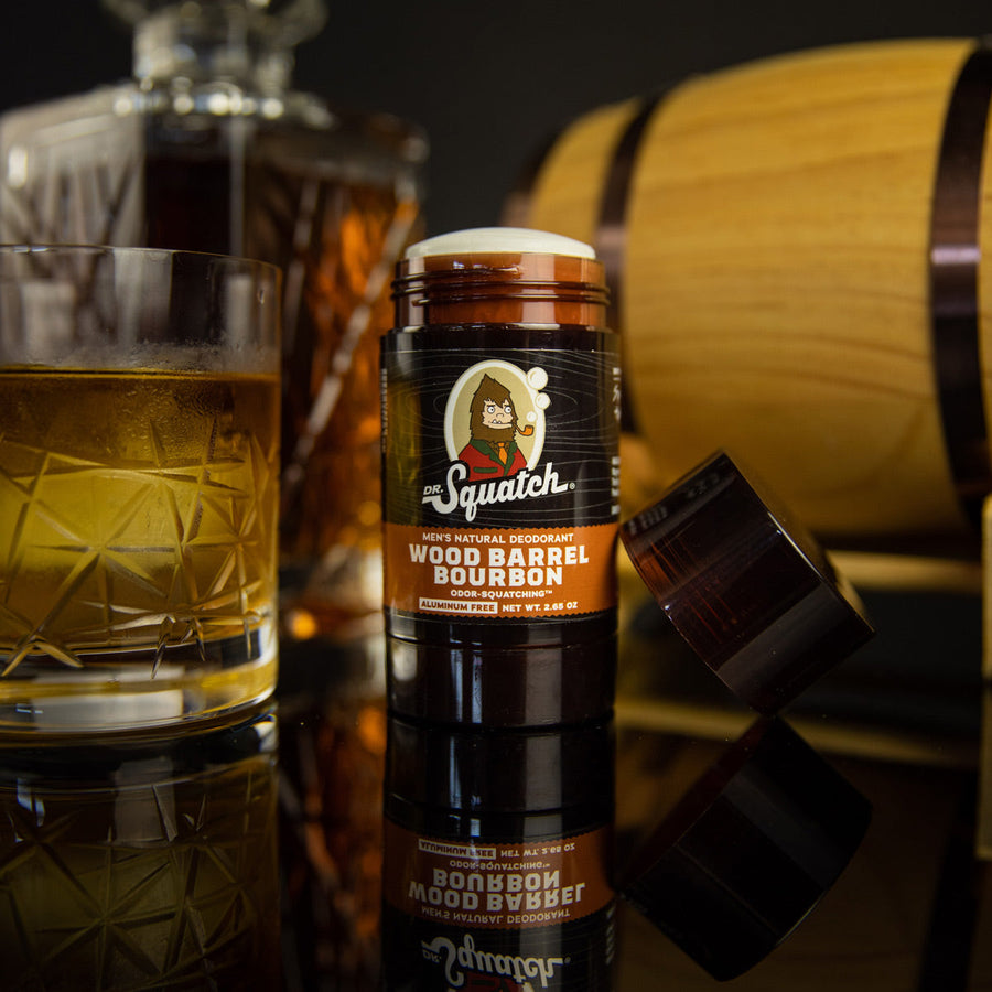 Essentials: Wood Barrel Bourbon Deodorant Y3